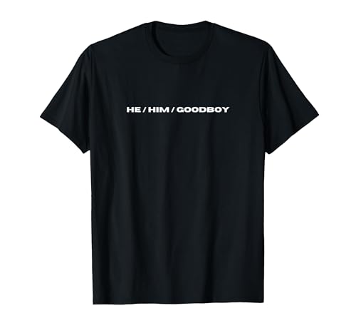 Gay Bear Pride T-Shirts He Him Good Boy Human Pup LGBTQ Gay Pride T-Shirt - size chart