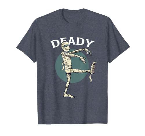 Mummy Deady Matching Halloween costume Mummy Deady Matching Mom Dad Halloween Funny Couples T-Shirt - size chart