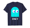 Retro Gaming Nerd Halloween Apparel Retro Gamer Nerd Inky Halloween Costume T-Shirt - size chart