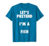 Halloween Costumes MV&SG Fish Halloween Costume, Let's Pretend I'm a Fish Shirt T-Shirt - size chart