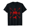 Vacation & Gift Buffalo New York by Addi Buffalo New York NY | Area Code 716 T-Shirt - size chart