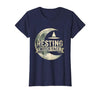 Mademark Resting Witch Face Halloween Design T-Shirt - size chart
