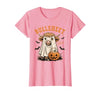 Bullsheet Highland Cow Ghost Halloween Tees Moo... I Mean Boo Bullsheet Highland Cow Ghost Halloween T-Shirt - size chart