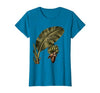 Mademark Just Here for Bananas Funny Monkey Design T-Shirt - Women - size chart