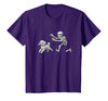 Funny Halloween Dog Lovers Gift Tees Skeleton Dogs Funny Skeleton Chasing Goldendoodle Dog Halloween Dogs Lover T-Shirt -
