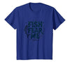 Mademark Fish Fear Me Funny Fishing for Men Angler Humor Quote T-Shirt - size chart