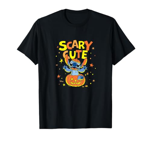 Disney Stitch Halloween Fun T-Shirt - size chart