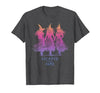 Escaped Since 1692 Halloween Escaped Since 1692 Funny Witch Halloween Design T-Shirt - size chart