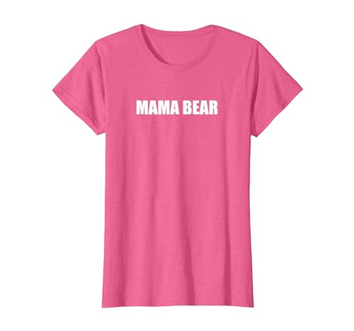 Mademark Mama Bear T-Shirt - size chart