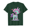 Kawaii Pastel Goth Creepy Cute Witchy Halloween Ts Kawaii Pastel Goth Creepy Cute Witchy Zombie Unicorn T-Shirt - size chart