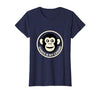 Mademark Chaos Is My Cardio Funny Monkey Design T-Shirt - Women - size chart