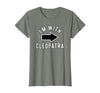 Lazy Last Minute Cleopatra Halloween Costumes Couples Halloween Costume Shirts I'm with Cleopatra T-Shirt - size chart