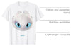 DreamWorks Dragons Light Fury Big Face Costume 3D T-Shirt - size chart