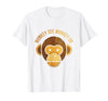 Mademark Monkey See Monkey Do Funny Primate Design T-Shirt - Men - size chart