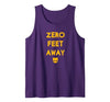 IfYouKnowYouKnow Zero 0 Feet Away Funny Gay Cruising Tank Top - size chart