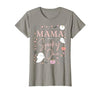 Spooky One First Birthday 1st Cute Pink Halloween Mama of The Spooky One Girl First Birthday Pink Halloween T-Shirt - size