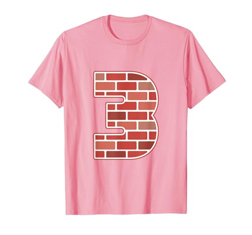 DK Three Little Pigs Halloween Costume Tees Three Little Pigs 3 Halloween Group Costume Kids Adults T-Shirt - size chart