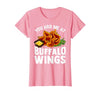 Homewise Shopper Buffalo Wings Buffalo Wings Funny Appetizer T-Shirt - size chart