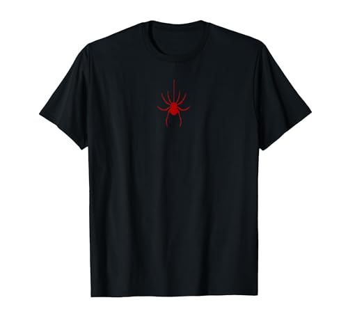 Spooky Halloween Halloween Creepy Spider, Spooky Party Outfit T-Shirt - size chart