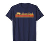 Showing Cattle T-Shirts And Apparel Show Dad - Fun Distressed Look for Showing Pigs T-Shirt - size chart