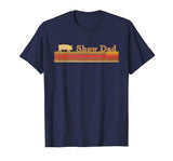 Showing Cattle T-Shirts And Apparel Show Dad - Fun Distressed Look for Showing Pigs T-Shirt - size chart