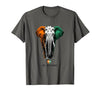 Mademark Land of Elephants, 1960 National Pride Design T-Shirt - Men - size chart