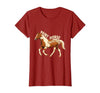 Mademark Paint Horse Painted Soul Equestrian Design T-Shirt - size chart