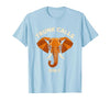 Mademark Trunk Calls Only Funny Elephant Design T-Shirt - Men - size chart