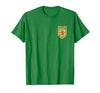 SCOTLAND COAT OF ARMS LION SCOT SCOTTISH Scottish Lion Emblem Scotland Flag Coat of ARMS Independence T-Shirt - size chart