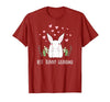 Cute Bunny Grandma Rabbit Grandmother T-Shirt — design detail
