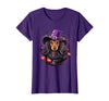 Dachshund Lovers Halloween Costume Cute Witch Funny Dachshund Halloween Costume Dog Lover T-Shirt - size chart