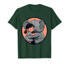 Mademark Cute Girl Snuggling Baby Elephant Graphic Tee T-Shirt - Men - size chart
