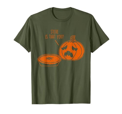 Steve is that You? Funny Cute Halloween T-Shirt - size chart