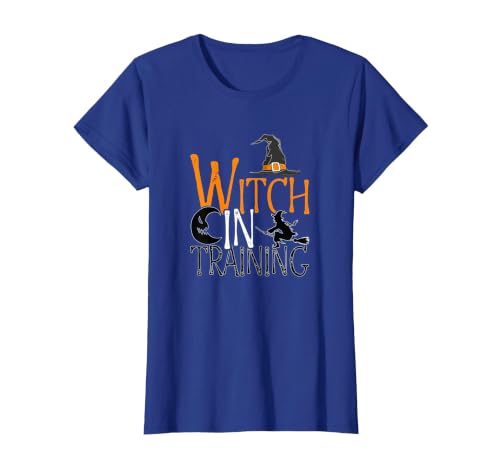 Witch In Training - Halloween Spooky Magic Gift Witch in Training - Magic Lover Halloween Season Witch T-Shirt - size chart