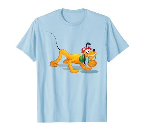 Disney Pluto - Halloween Pirate Trick Or Treat T-Shirt - size chart