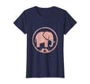 Mademark Be Kind Elephant and Mouse Gentle Touch Design T-Shirt - Women - size chart