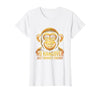 Mademark No Hangover Just Monkey Energy Sober Men T-Shirt - Women - size chart