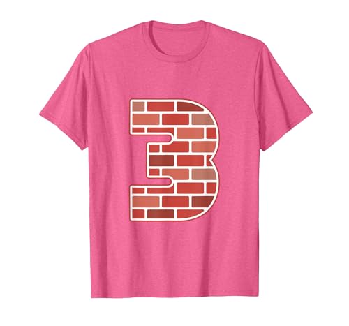 DK Three Little Pigs Halloween Costume Tees Three Little Pigs 3 Halloween Group Costume Kids Adults T-Shirt - size chart