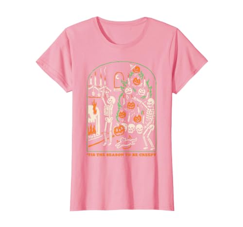 Halloween Creepy Season The Season to Be Creepy T-Shirt - size chart