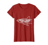 Mademark Whale Shark Dad Energy Ocean Lover Design T-Shirt - size chart