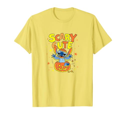 Disney Stitch Halloween Fun T-Shirt - size chart