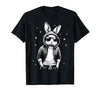 Bunny Face with Sunglasses Rabbit for Boys Men Kids T-Shirt — design detail