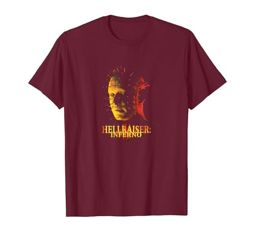 Hellraiser Movie Inferno Pinhead Puzzle Horror PAPL14590 T-Shirt - size chart