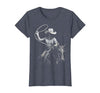 Cowgirl Western Rodeo Rodeo Cowgirl Western Horse T-Shirt - size chart