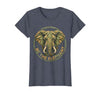 Mademark Be the Elephant Strength and Wisdom Design T-Shirt - Women - size chart