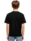 NITBANLA T-Shirts for Men, Cat Coffee Crew Neck Cotton T-Shirt Men's Short Sleeve,Black-XL - size chart