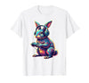 Rabbit Gaming Animal Video Games Funny Rabbit T-Shirt — design detail