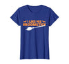Funny Groovy Halloween Outfit I Like His Broomstick Halloween Funny Matching Couples T-Shirt - size chart