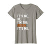 It's Me Hi I'm The Raisin Easy Halloween Lazy Halloween Costume It's Me Hi I'm The Raisin T-Shirt - size chart