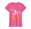 Funny Boys Kids Skeleton Skater Art Skateboarding Skeleton Riding Skateboard Halloween Skater T-Shirt - size chart